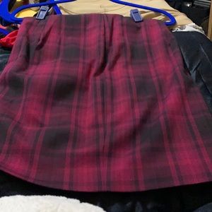 Torrid plaid skirt